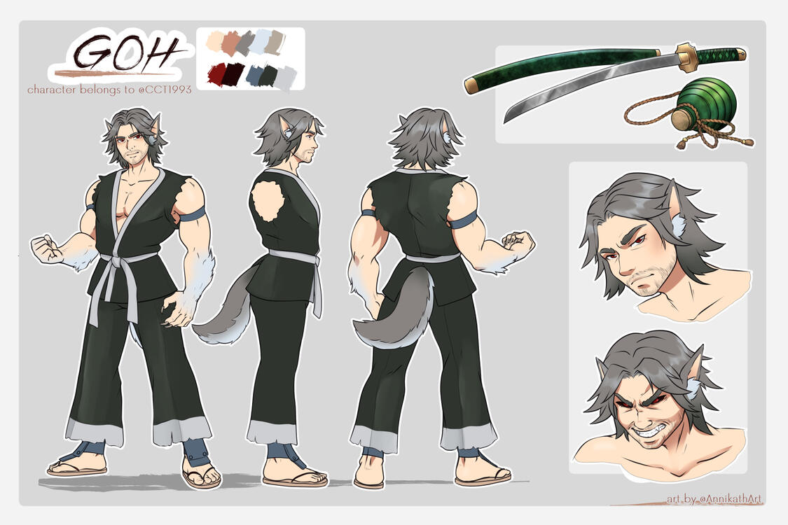 Character Reference Sheet